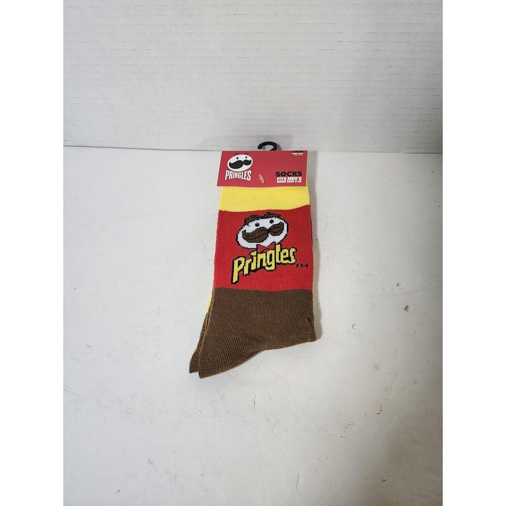 Pringles Crew Socks Size 6-12 Kellogg's